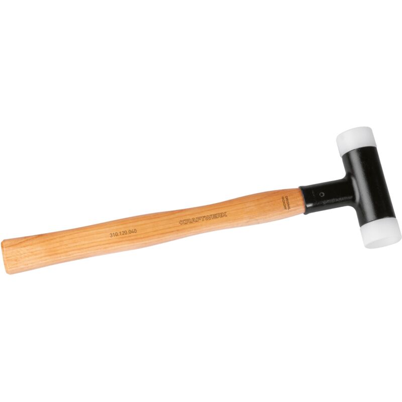 Martillo blando sin retroceso con cabezas nylon, Ø 40 mm