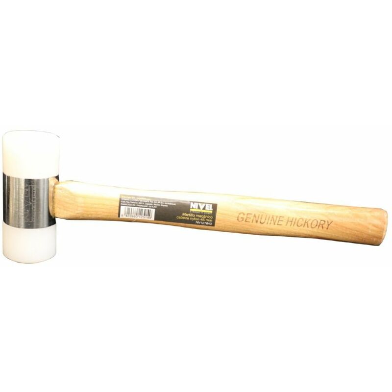 

Dogher Tool, - MARTILLO BOCA NYLON M/HICKORY 40MM