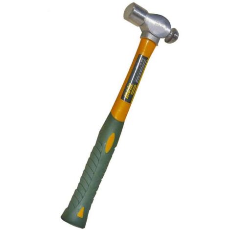 Martillo bolita pulido 335g mango con fibra de vidrio mb03 mota
