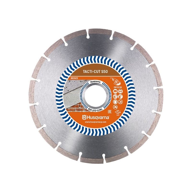 

Disco diamante degmentado Husqvarna 115x10x22,2 mm CUTS50