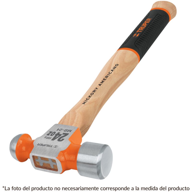 

Martillo de bola 225g mango grip antiderrapante