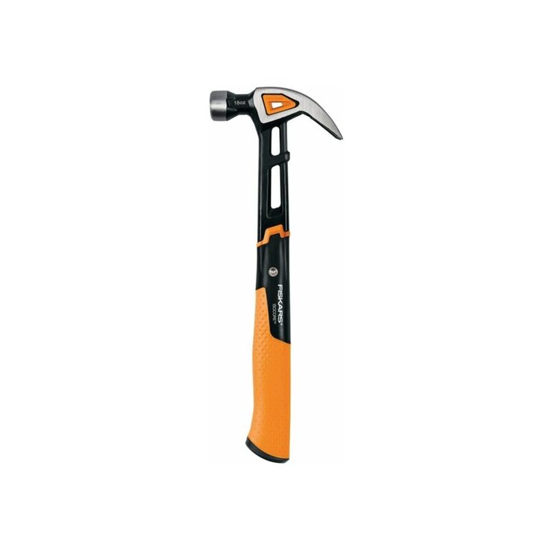 Fiskars - 1027202 Martillo arranca-clavos IsoCoreTM m -820 gr