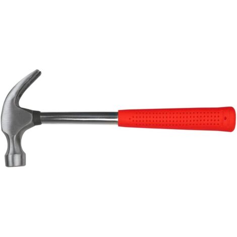 Martillo de carpintero Top Tools de 450 g - Mango de metal, empuñadura de goma