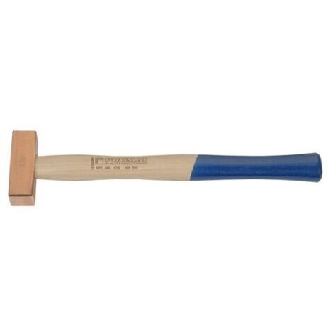 Martillo de cobre peso de cabeza 2000 g nogal promat