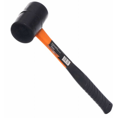 Martillo de goma con mango de fibra de vidrio KD902