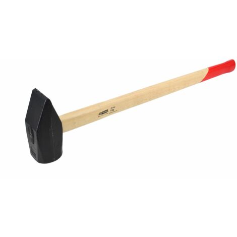MARTILLO DE HERRERO AWTOOLS 8,0 kg MANGO DE MADERA L脥NEA NEGRA