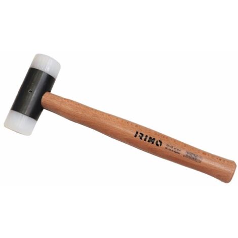 Martillo de Nylon con Mango de Madera Ø35mm 529171 Irimo