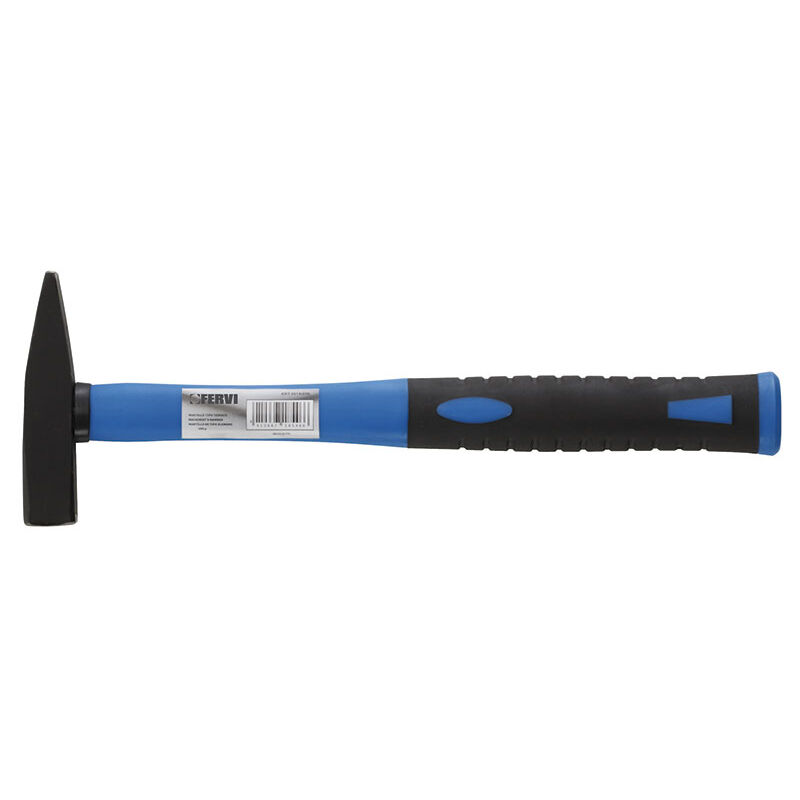 

MARTILLO MODELO ALEMÁN 1000gr MANGO EN FIBRA VIDRIO 0514/1000 - Fervi