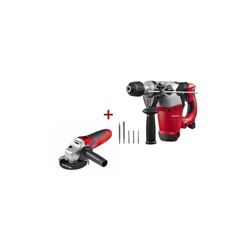 

Einhell - Kit martillo RT-RH 32 + Amoladora TC-AG 115