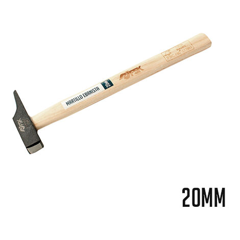 MARTILLO PEÑA CON MANGO MADERA 20MM