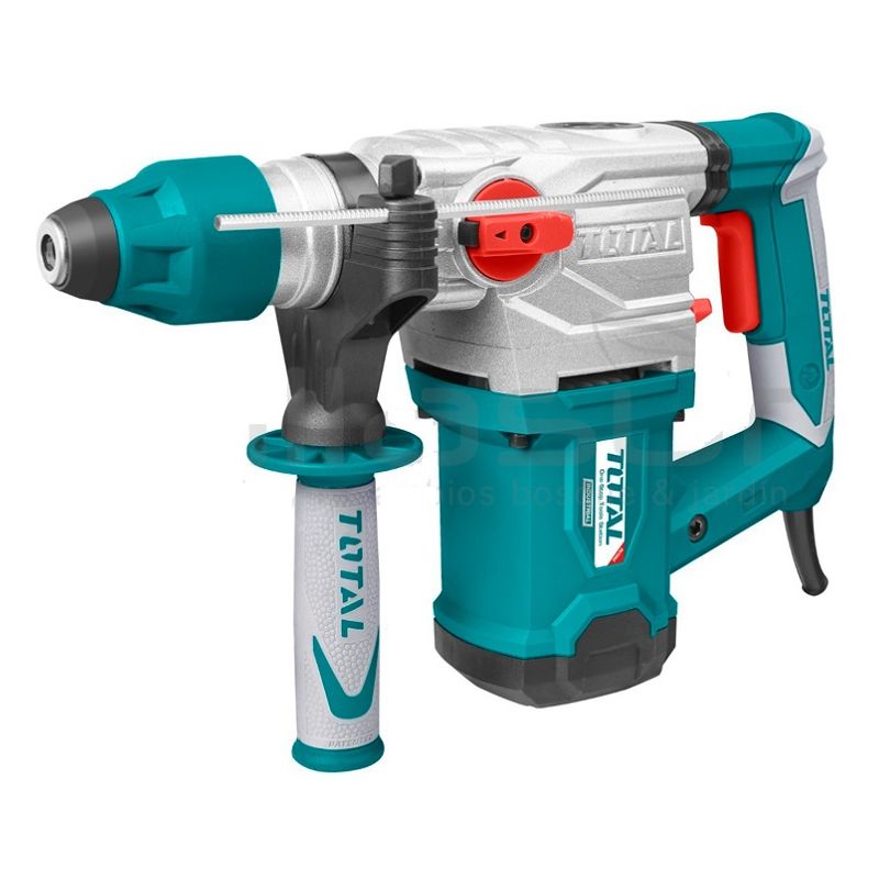 

Martillo percutor 1500W Total 5,5j Tipo SDS 3 Brocas y 2 Cinceles
