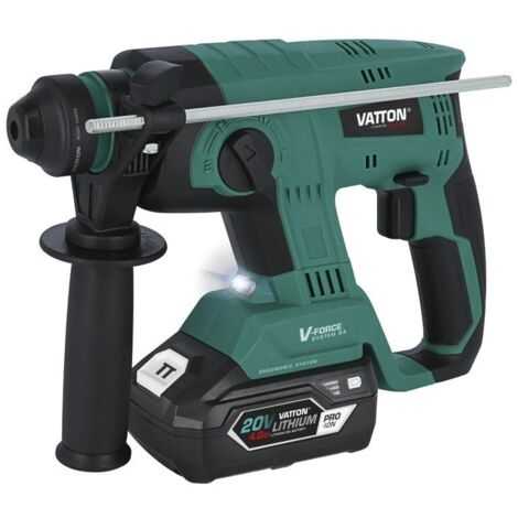 MARTILLO PERCUTOR BRUSHLESS VATTON 20V 1 BATERÃA 4.0AH