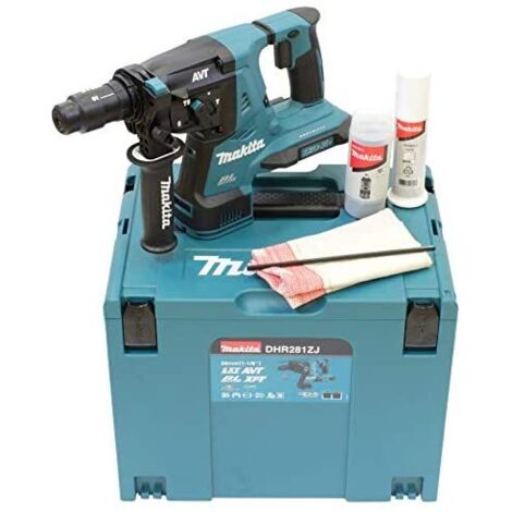MARTILLO PERFORADOR 18VX2 SDS-PLUS 28 MM MAKITA DHR281ZJ