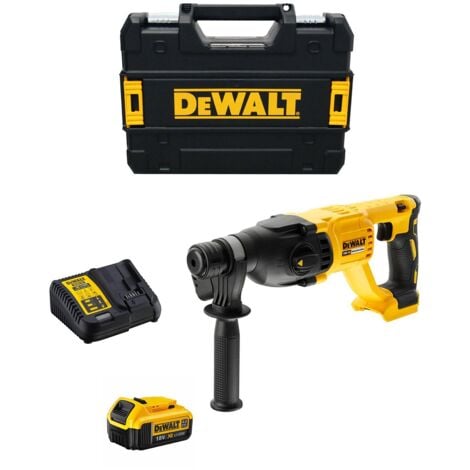 Martillo Perforador DeWALT DCH133M1T (1 x 4,0 Ah + DCB115 + TSTAK II)