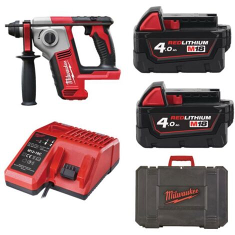Martillo perforador Milwaukee compacto M18BH 18V 4AH 4933443330