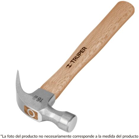 Martillo pulido de uña curva - 560 g