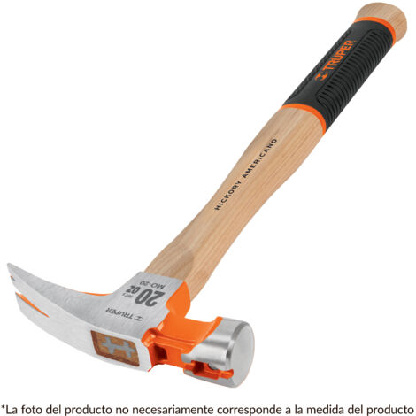 Martillo pulido de uña recta - 450 g