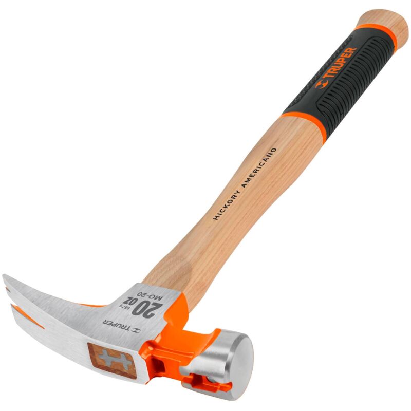 

Martillo pulido uña recta 560g grip antiderrapante