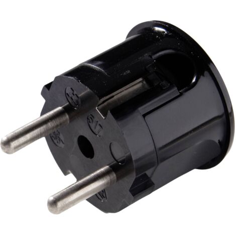 Martin Kaiser 517/sw Fiche coudée à contact de protection Polyamide 6 250 V noir IP20 A743673