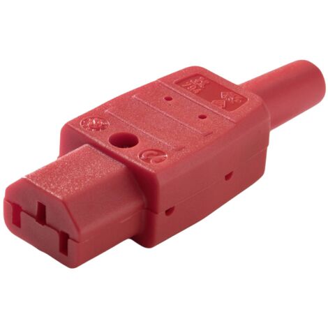 Martin Kaiser 794/rt Connectique pour appareils réfrigérants mâle, droit 10 A rouge 1 pc(s) Q814803