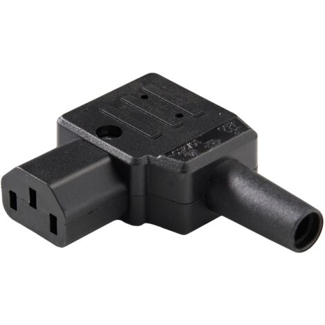 Martin Kaiser 890/sw Connectique pour appareils réfrigérants mâle, coudé 10 A noir 1 pc(s) Q814413