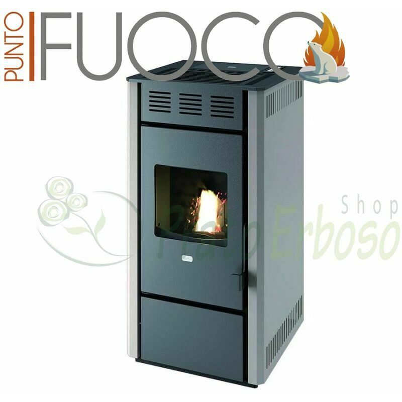 

Punto Fuoco - Martina - Estufa de pellets de 12 Kw de marfil