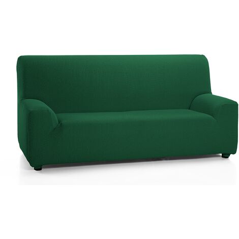 Martina Home Copridivano 2 posti 30x40x6 cm Verde Bottiglia, tela