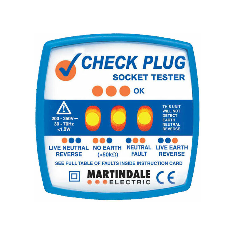 Martindale - CP501 Socket Tester Plug