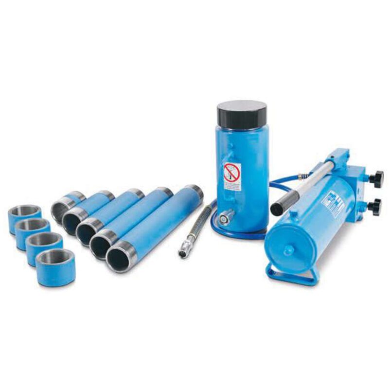 Martinetto idraulico 80 ton con Assortimento