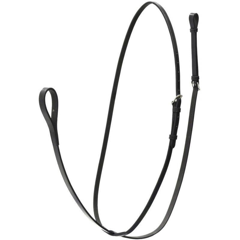 Sartore - nero - Martingale fixe en cuir avec boucles en acier inoxydable