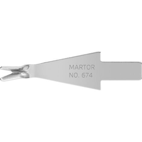 MARTOR 674.50 LAME DE RECHANGE POUR LAME DE COUPE 674 10 PC(S)