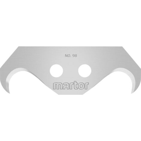 MARTOR 9870 Lama a uncino n. 98 10 pz.