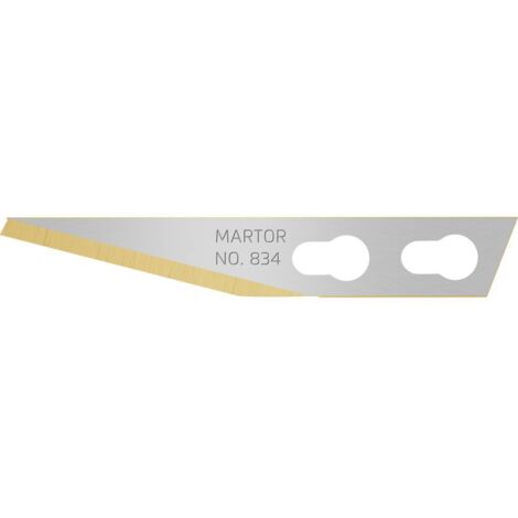 Martor N° 834 Lama grafica argento 100 pezzi