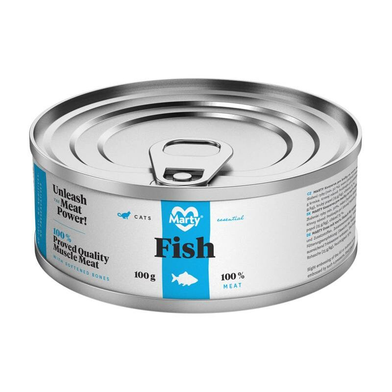 

Lata Gato Pescado 100 g - Marty