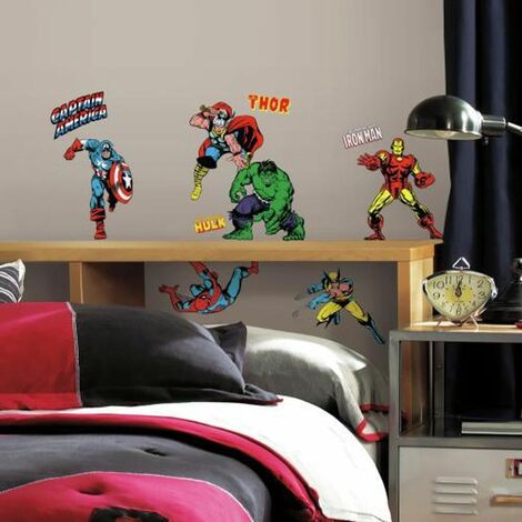 MARVEL CLASSIC - Stickers repositionnables Marvel Classic