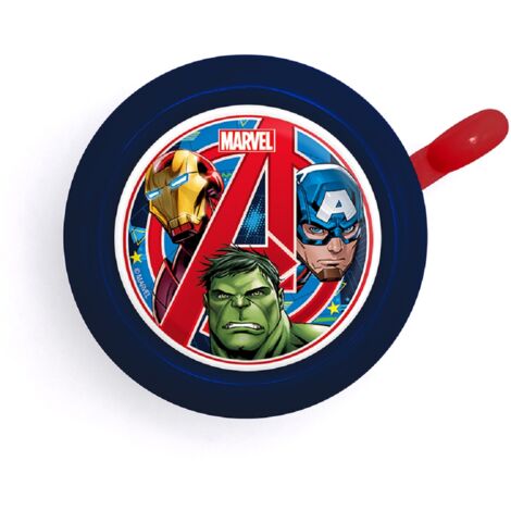 Marvel Metal Bell Bunte Fahrradklingel mit lautem Ton für Kinder