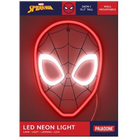 MARVEL - SPIDER-MAN - LAMPE MURALE NEON LED PALADONE PP14000SPMVN