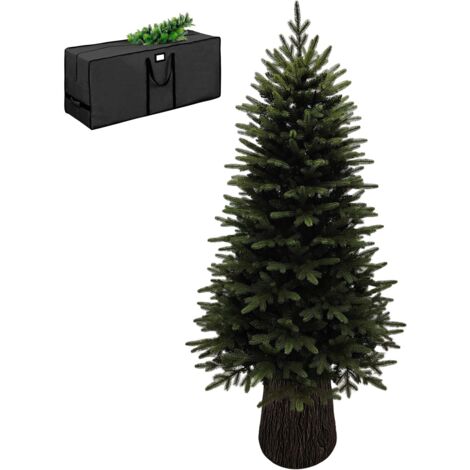 Marvin Albero di Natale Effetto Realistico Richiudibile, Apertura Ramo Facile da Montare, Decorazioni Natalizie, Folto Verde Ignifugo, con Borsone LAS VEGAS VERDE 240cm