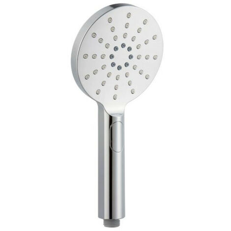 Marwell Silver Rainstar Handbrause - 3 Strahlarten per Klick wechselbar - Antikalknoppen