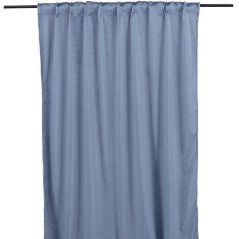 Mary rideau 1 pcs. 250x135cm bleu.