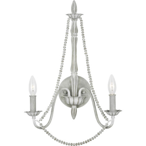 Maryville Feiss Applique Murale 2 Lumières Gris Délavé