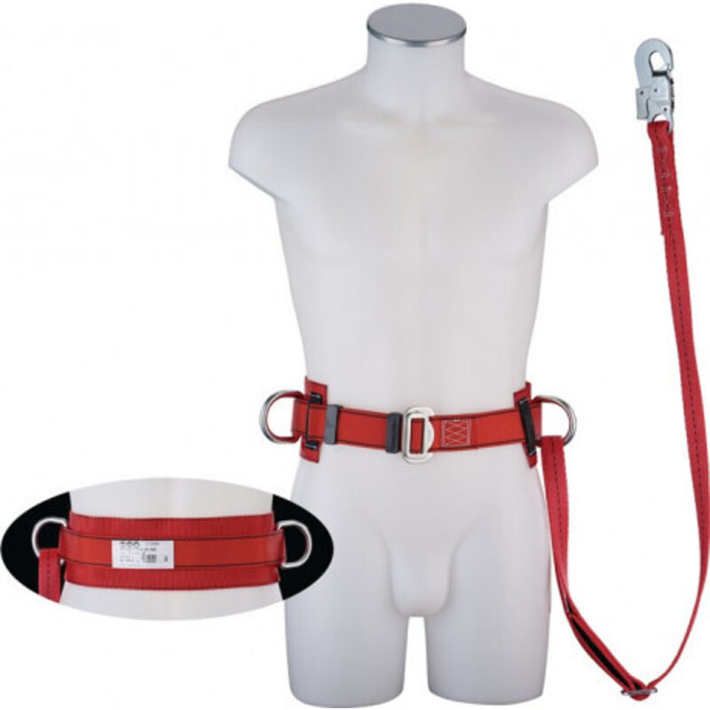 Sangle antichute type B4 Var.R en 358 longueur env. 1750 mm pour tour de taille