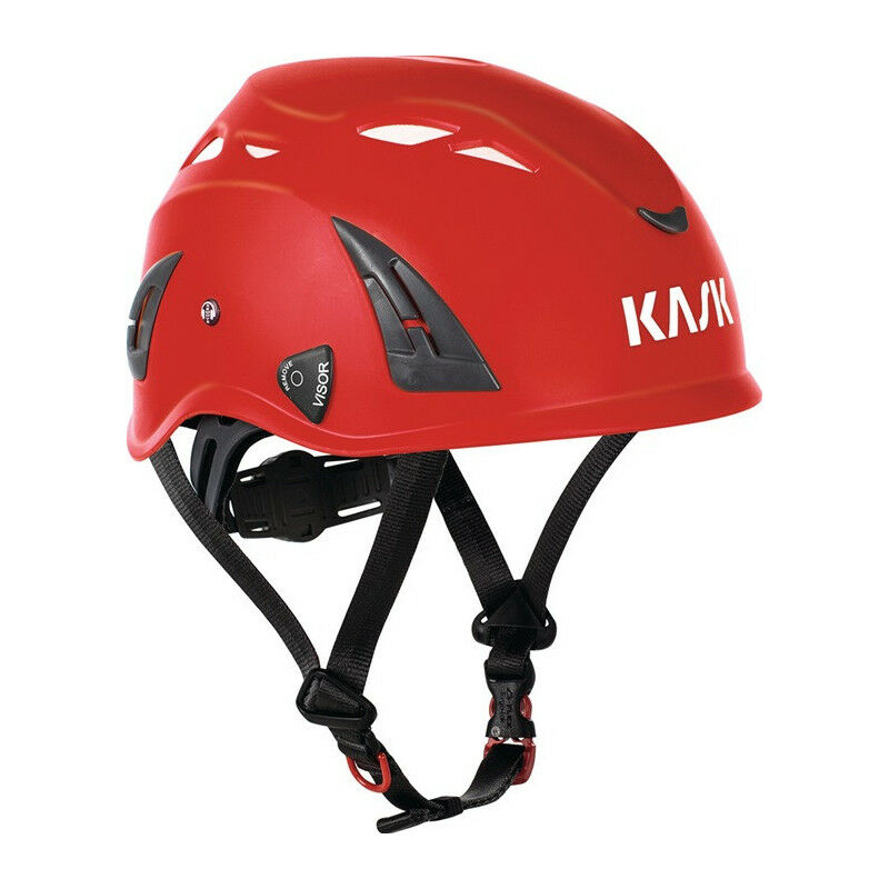 Image of Casco da arrampicata industriale KASK Plasma AQ rosso PP EN 397