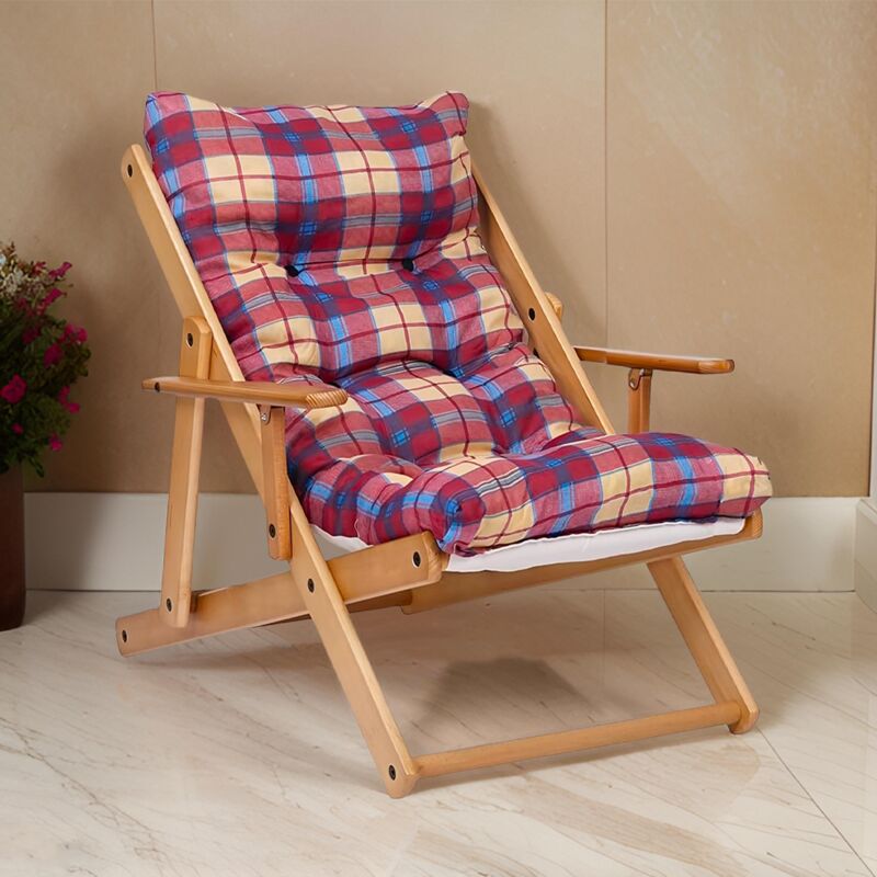 Mediawave Store - MAS011 Fauteuil inclinable en hêtre Amalfi ArtLegno 108x65x60cm 2 couleurs Couleur: Bordeaux