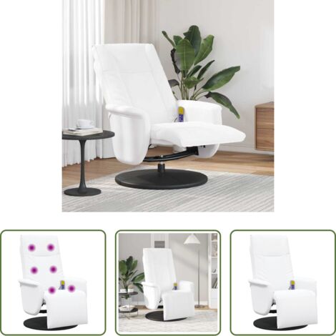 Masaje - Sillón reclinable con masaje giratorio 71 x 90 x 105 cm