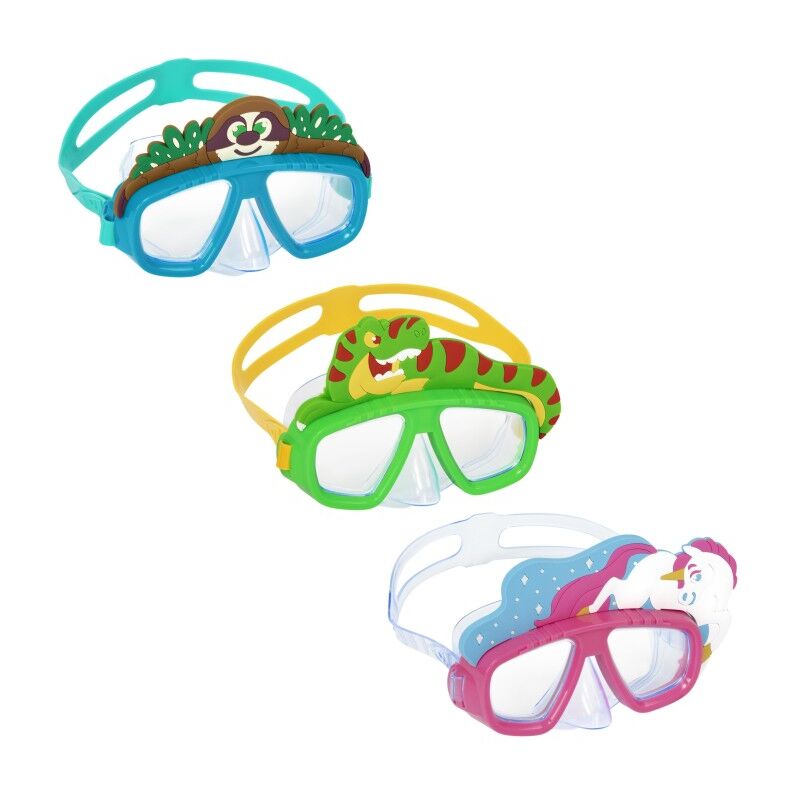 Mascara Buceo Con Snorkel Bestway Pl Lil Animal 24059