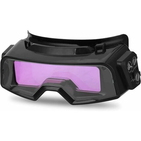 Máscara de gafas de soldadura para protección ocular de soldadura de oscurecimiento automático para gafas de soldadura profesionales 13Treize
