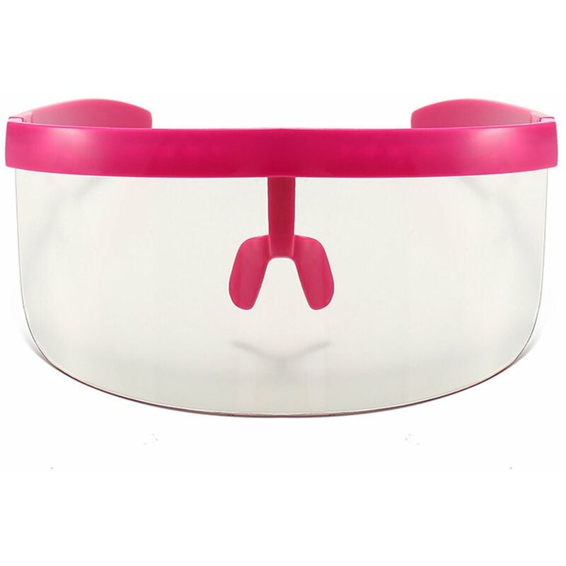 

Mascara de media cara Gafas de proteccion solar Gafas de sol de espejo grande Gafas de sol de media cara Protector de proteccion Gafas de sol UV