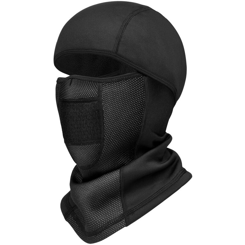 

Mascara de pasamontanas para clima frio a prueba de viento bufanda termica de invierno para el cuello para ciclismo, motociclismo, correr, esqui,