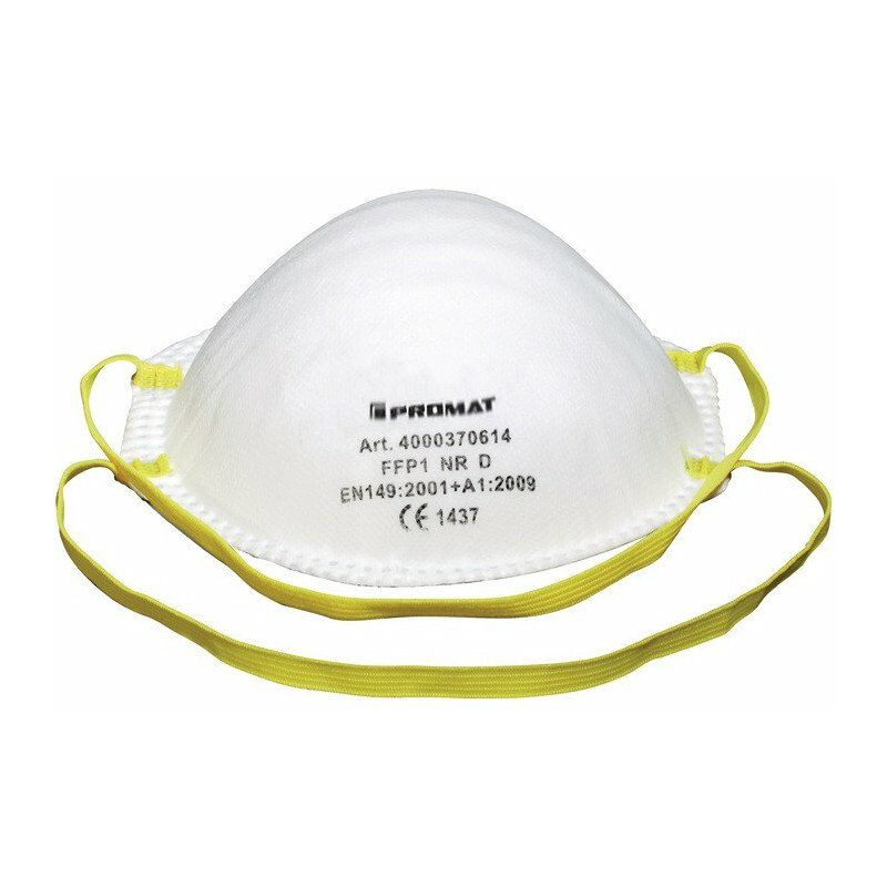 

Máscara de respiración Sky FFP1 NR D sin válvula de exhalación PROMAT